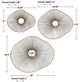 Uttermost® Avarie 3-Piece Gold Wall Decor Set-2