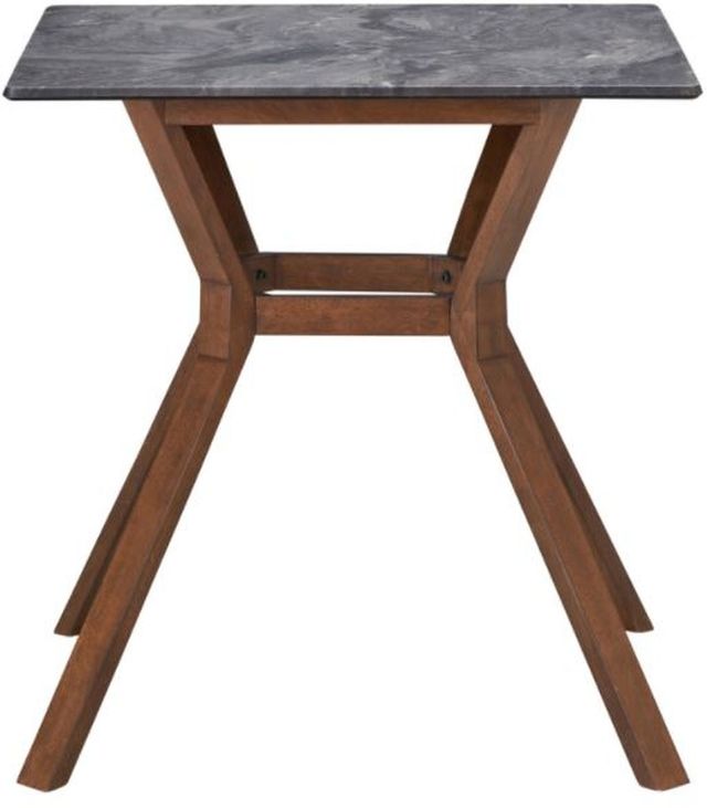 Coaster® Parkersburg Paladina Square Counter Height Table with Natural Walnut Legs-2
