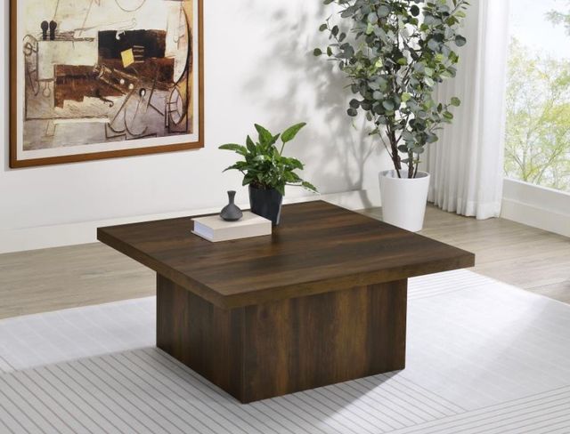 Coaster® Devar Dark Pine Cocktail Table-4
