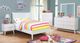 Furniture of America® Lennart II White Twin Panel Bed-1