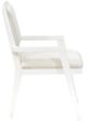 Michael Amini® Palm Gate Cloud White Arm Chair-3