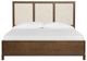Magnussen Home® Ridgefield Russet Brown/Yukon King Upholstered Panel Headboard-1