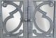 Vintage Furniture Harp Console with Glass-1
