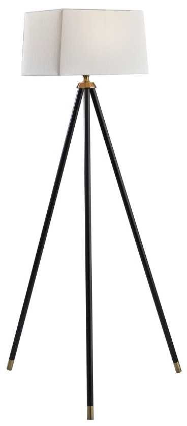 Adesso® Beaumont Black Floor Lamp-0