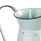 A & B Home Light Blue Classic Vintage Metal Planter-2