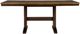 Signature Design by Ashley® Anixburg Light Brown Counter Extendable Dining Table with Dark Brown Base-1
