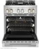 JennAir® RISE™ 30" Stainless Pro Style In Natural Gas Range-1