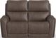 Flexsteel® Carter Cappuccino Power Reclining Loveseat with Power Headrests and Lumbar-1