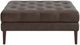 Bassett® Furniture Customizable Danbury Large Leather Storage Ottoman-1