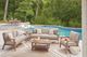 Signature Design by Ashley® Cliffs Beach 2-Piece Beige/Driftwood Fabric/Plastic Outdoor Lounge Chair-5