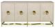 Century® Monarch Bardot Beige/Gold Credenza-1