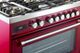 Verona® Ultima 36" Burgundy Pro Style Dual Fuel Range-3