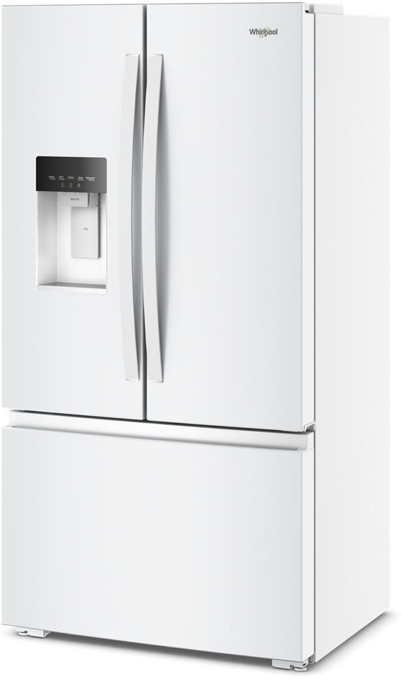 Whirlpool® 36" 23.4 Cu. Ft. White Counter Depth French Door Refrigerator-2