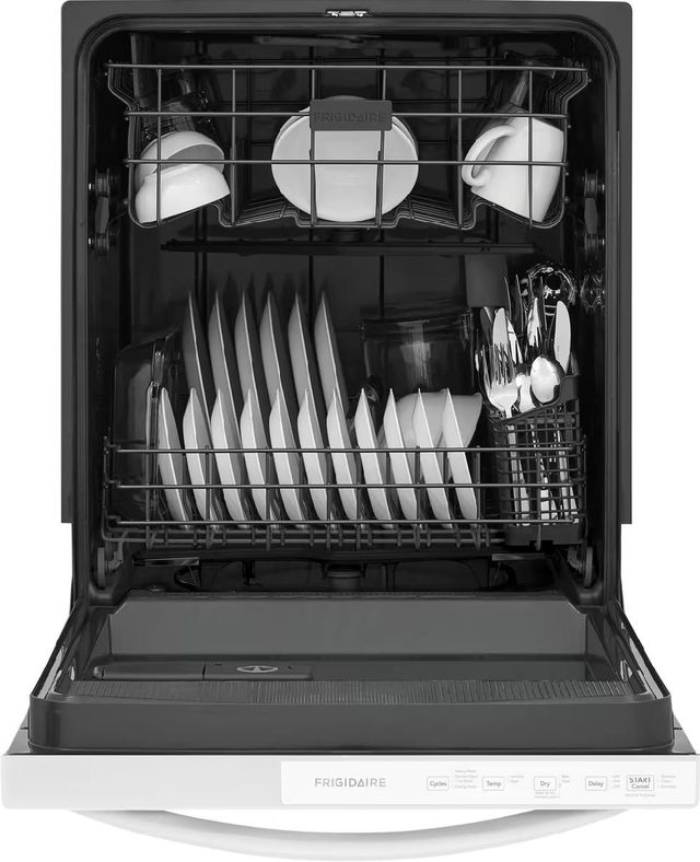 Frigidaire 24" White ENERGY STAR® Top Control Built-In Dishwasher -2