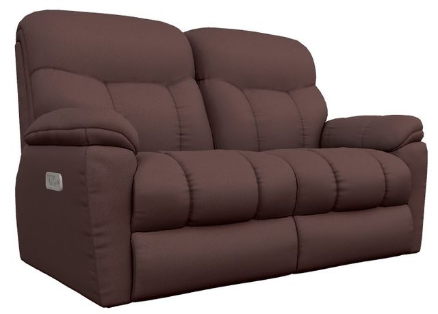 La-Z-Boy® Morrison Burgundy Power Reclining Loveseat with Headrest and Lumbar-0