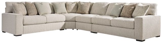 Benchcraft® Ballyton 4-Piece Sand L-Shape Sectional-2
