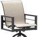 Homecrest™ Outdoor Living Customizable Sutton Aluminum/Fabric Outdoor Sling Swivel Rocker Balcony Stool-1