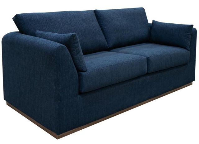 International Furniture Direct Vallarta Navy Blue Loveseat-0