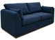 International Furniture Direct Vallarta Navy Blue Loveseat-0