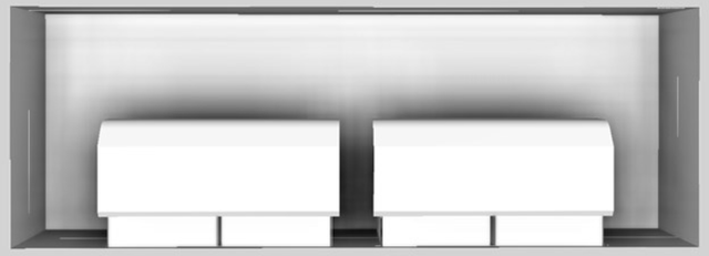 Vent-A-Hood® 60" White Contemporary Wall Mounted Range Hood-3