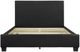 Homelegance® Lorenzi Black Full Platform Panel Bed-2
