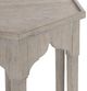 Bernhardt Albion Pewter Hexagonal Side Table-5