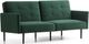 Weekender™ Thomas Green Velvet Sofa Bed-0
