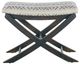 Hooker® Furniture Retreat Black Sand/Jafar Gray Stool Bed Bench-2