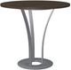 Amisco Customizable Dalia Birch Veneer Counter Pub Table with Metal Turnip Base-0