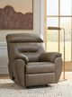 Signature Design by Ashley® Pittsman Biscotti Rocker Manual Recliner-2