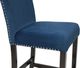 Crown Mark Lennon 5-Piece Royal Blue Counter Dining Room Set-3