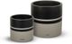Le Present Cylinder Black 11" Planter-1
