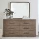 Liberty Furniture South Bend Burnished Clay Dresser and Mirror-1