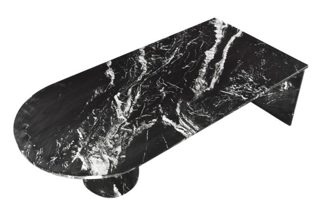 Meridian Furniture Salerno Black Marble Coffee Table-3