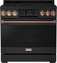 Thor Kitchen® Gordon Ramsay Series 36" Matte Black Pro Style Gas Range-0