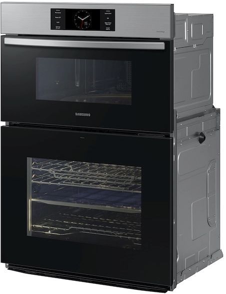 Samsung Bespoke 30" Stainless Steel Oven/Microwave Combination Electric Wall Oven-2
