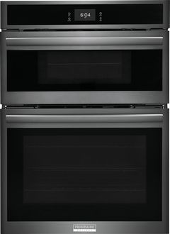 Frigidaire Gallery® 30" Smudge-Proof® Black Stainless Steel Oven/Microwave Combo Electric Wall Oven