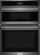 Frigidaire Gallery® 30" Smudge-Proof® Black Stainless Steel Oven/Microwave Combo Electric Wall Oven-0