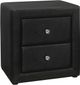 Monarch Specialties Inc. Black Night Stand-0