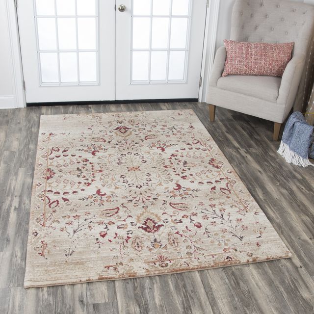 Rizzy Home Gossamer Ivory 8' x 10' Rug-3