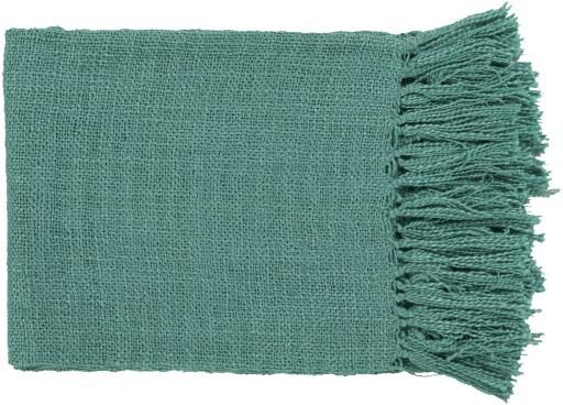 Surya Tilda Emerald 59"x51" Throw Blanket-0