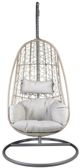 Steve Silver Co. Cayden Beige/Gray/White Stainless Steel Outdoor Basket Chair-CAY600BC-0