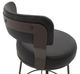 International Furniture Direct Maison Licorice Bar Stool-3