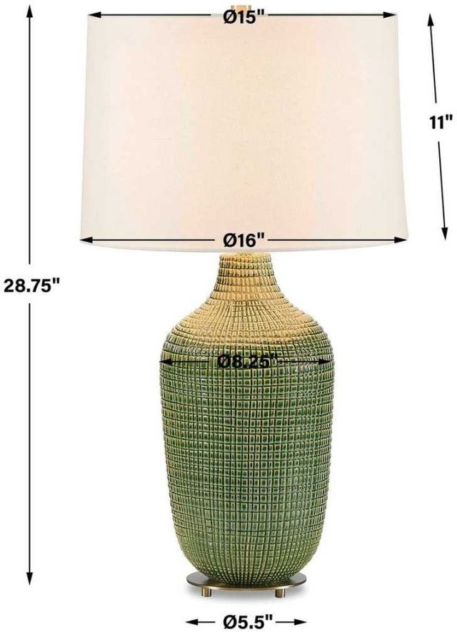 Uttermost® Dulcich Serene Green Table Lamp-3