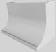 Vent-A-Hood® 48" White Wall Mounted Range Hood-5