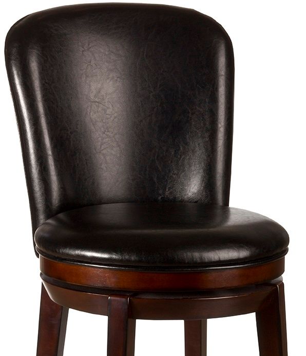 HH2 Home Victoria Dark Chestnut Swivel Counter Stool-1