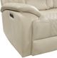 Elements International Trinidad Pebble Cream Power Reclining Sofa-4