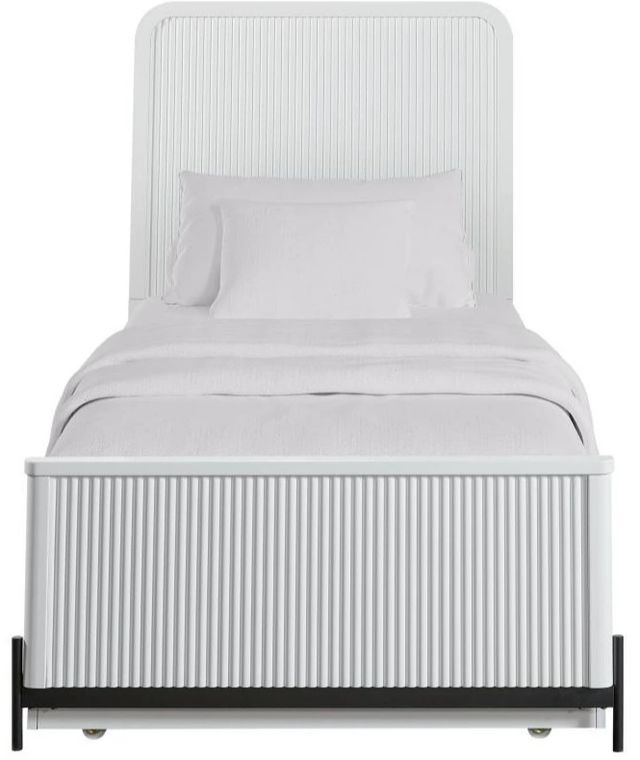 Bernards Stiltz White Twin Youth Panel Bed-1