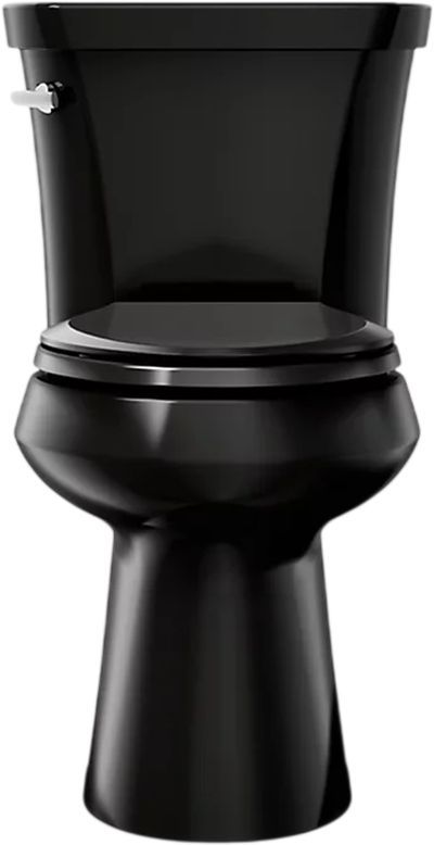 KOHLER® Highline® Black 2-Piece Elongated Toilet with Concealed Trapway, 1.28 Gpf-1