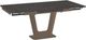 Amisco Customizable Amelia 72" Rectangular Extendable Table with 1" Thermo Fused Laminate Top and 2 Leaves-1